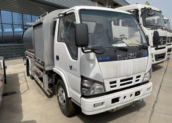 ISUZU 6 roda o caminhão do reabastecimento da aviação do combustível do JATO A1 da liga de alumínio