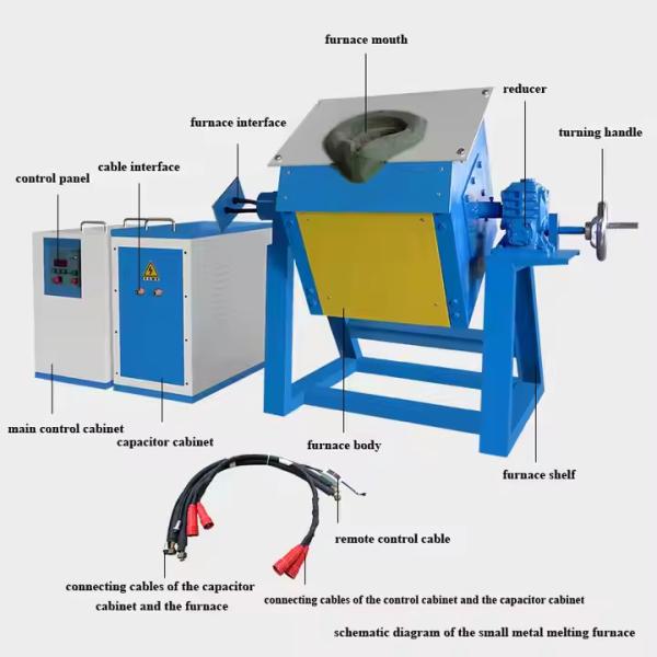 5kg 10kg 20kg Aluminum Melting Furnace Electric Furnace