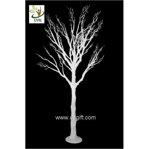 UVG wedding centerpiece ideas white plastic dry tree fake decorative twigs for tables DTR29