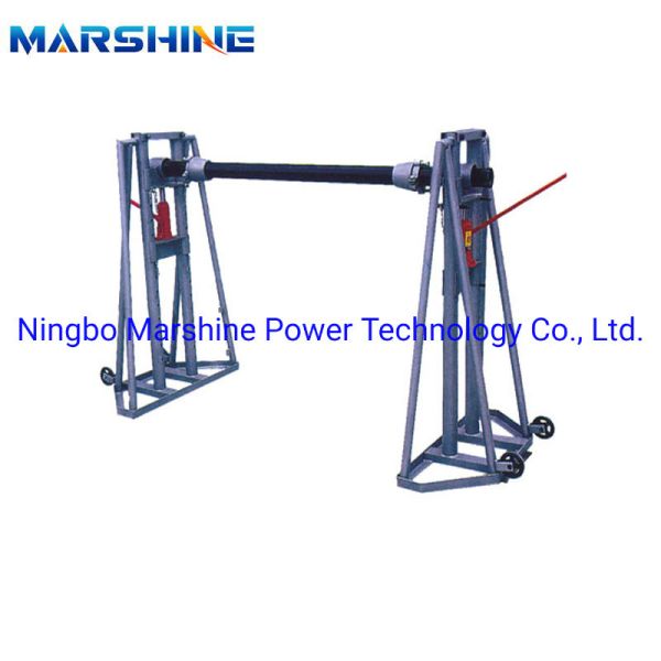 Underground Hydraulic Cable Jacks Stand Mechanical Lifting 15 Ton