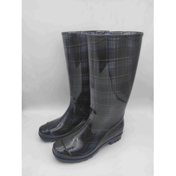 Bottes de pluie sur mesure pour femmes en semelle non glissante pour femmes en semelle haute imperméable