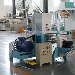 MIKIM Fish Feed Pellet Machine 1.2cm Single Screw Extruder Machine ISO