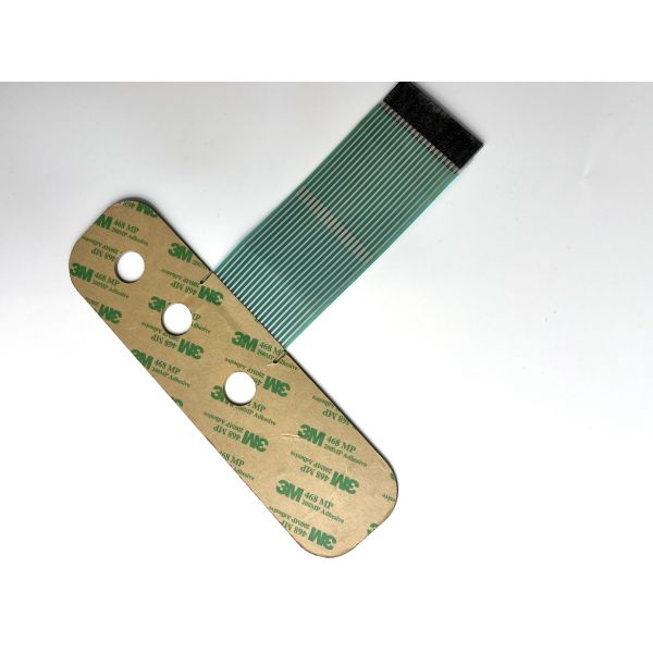 Настраиваемый OEM однокнопканый мембранный переключатель полностью автоматический с 3M клеем