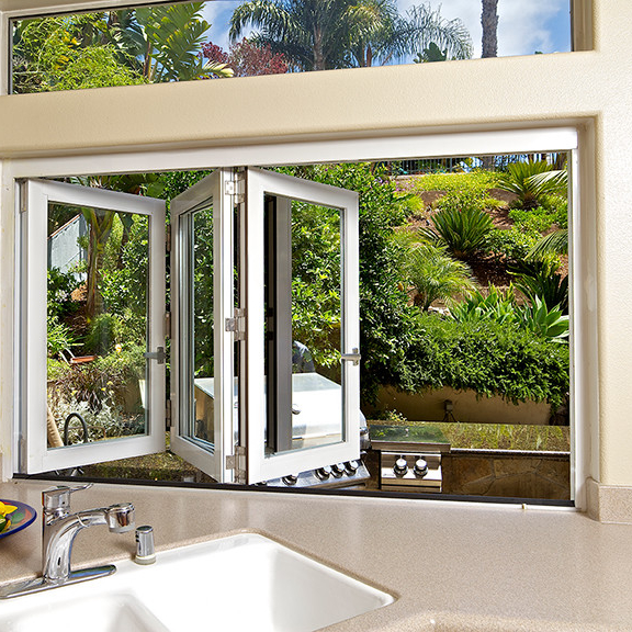 Balcony Glazed 6mm Insulated Aluminium Bifold Windows