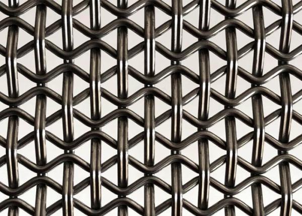 Stainless Steel Decorative Crimped Mesh 4m Width 30m Length
