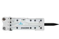 Precio bajo rotor hidráulico 135mm Chisel ancho martillo de roca hidráulico HB20G SB81 para 26 toneladas 20 toneladas gran excavadora