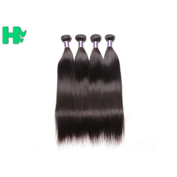 Tangle Free Silky Straight Unprocessed Virgin Brazillian Human Hair Extensions