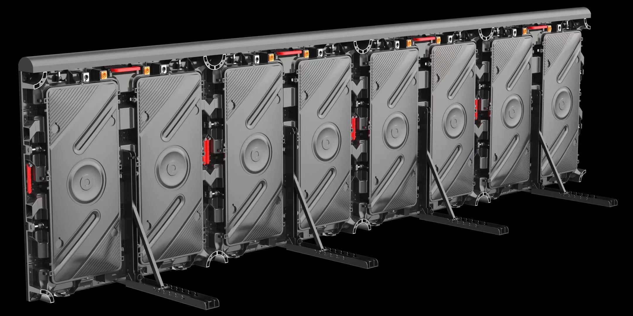High Definition IP65 LED Stadium Screen Seamless Splicing With No Blind Spots