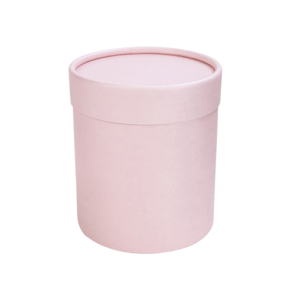 Premium tea cylinder kraft paper transport tube cardboard coffee paper cans, custom sizes available.