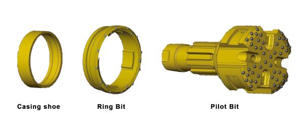 Odex Eccentric Casing Drilling System for hydraulic water well drilling rig
