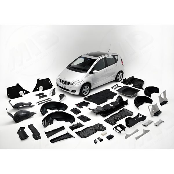 Moldeo por inyección automotriz de alta precisión a escala 1:1 de piezas de automóviles en ABS y PC