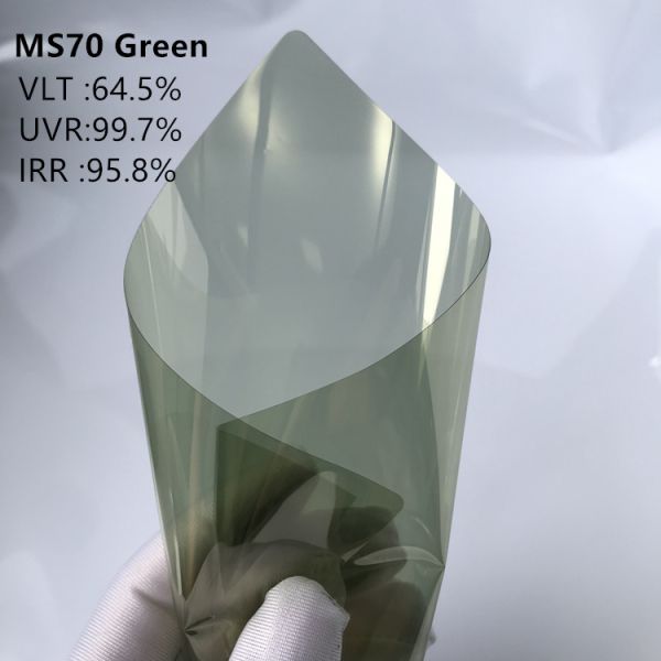 Nasido MS70 Protección solar verde contra los rayos UV