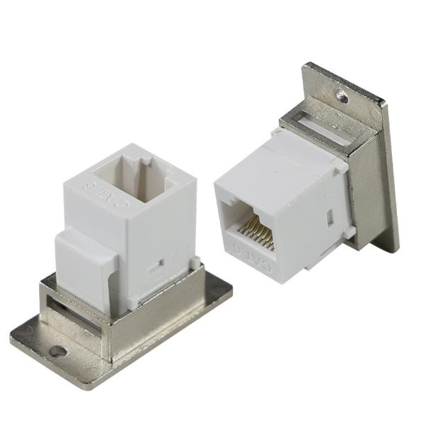 Cat6 RJ45 Inline Coupler Adapter  Female to Female Network Cable Connector for Ethernet LAN Extension