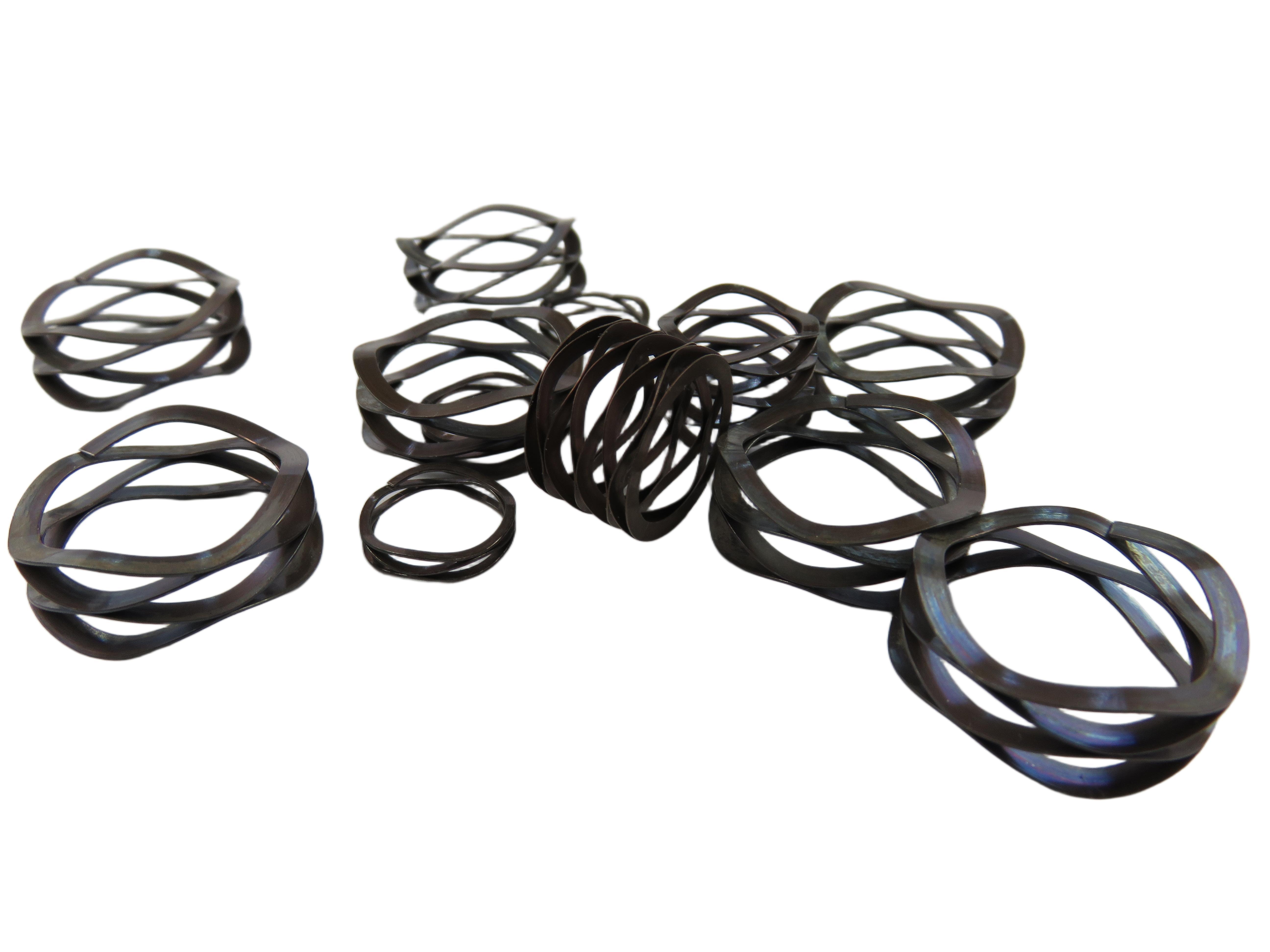 Multi-layer Wave Spring Designed to Overcome Axial Spatial Constraints