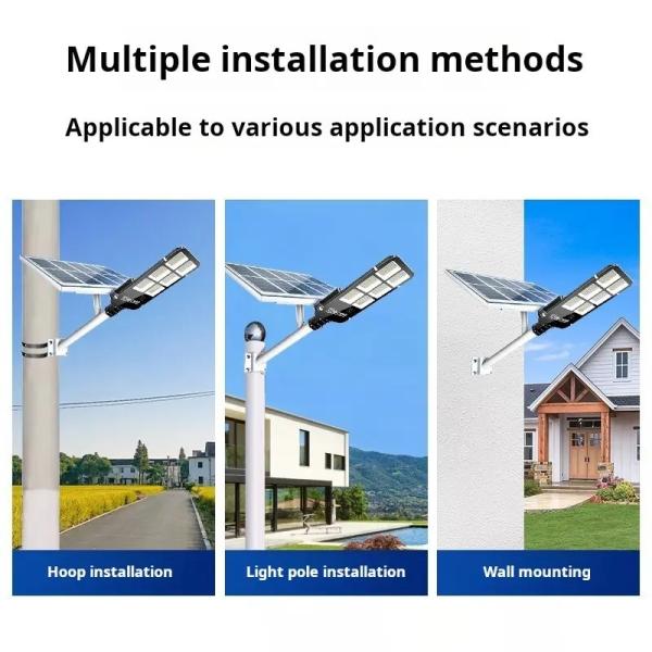 Solar Street Lights Outdoor Waterproof Wall Mounted Solar Street Light 100W