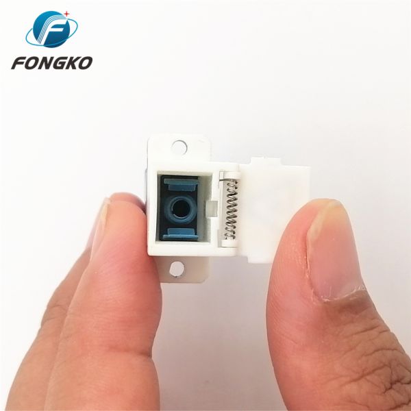 Multi Mode LC To LC Duplex Coupler Fiber Optic Keystone Jack SC To SC Adapter