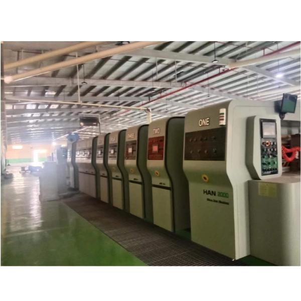 Corrugated Paper Board Carton Boxes Automatic Carton Printing Slotting Die Cutting Paper Box Making Machine