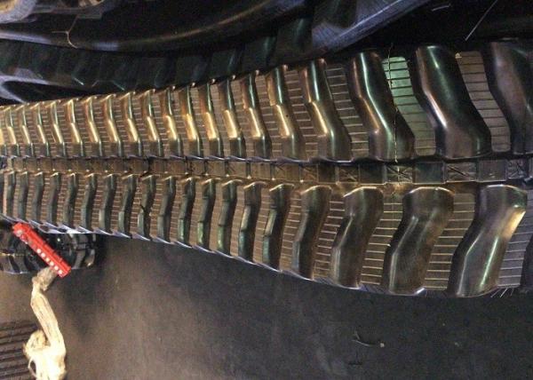 Trilha de borracha contínua da anti corrediça para o descarregador da máquina escavadora da maquinaria pesada