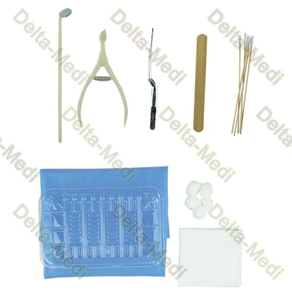 Disposable Medical Sterile Ent Examination Kit / Ent Surgical Kit