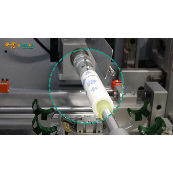 Automatic Screen Printing Machine For Cylindrical Round Flat Bottle Tubes