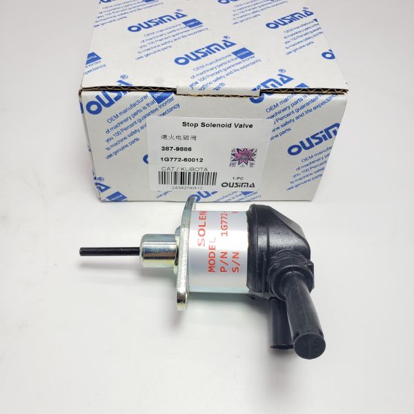 Válvula de frenado de solenoide 387-9886 1G772-60012 para el tipo 306E 307E 308E 906H2
