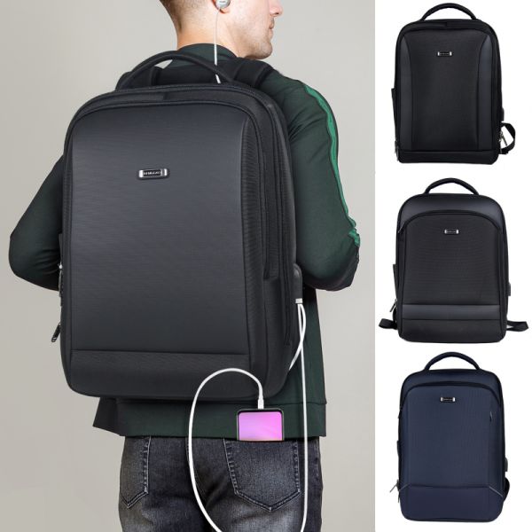 18inch Business Laptop Backpack USB Men Outdoor Waterproof Laptop Rucksack