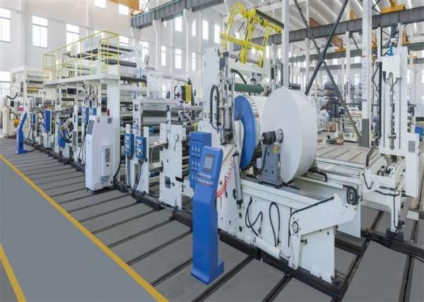 Automatic Double-Sided PE Coating Lamination Machine 200m/min