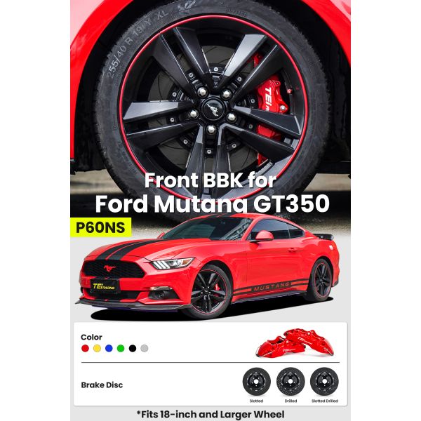 TEI P60NS High Performance Factory Big Brake Kits Modified Brake Systems for Ford Mustang GT II 1994-2024