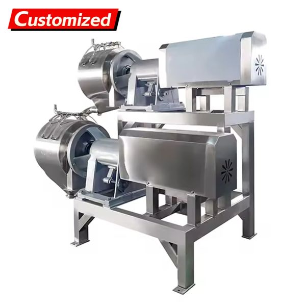 Custom  High speed pulping machine Automatic SUS304 Food-Grade Stainless Steel Mango Juicer Fruit Juicer Fruit Pulp Coconut Meat Machine Commercial Juicer Food Processing Equipment Machinery