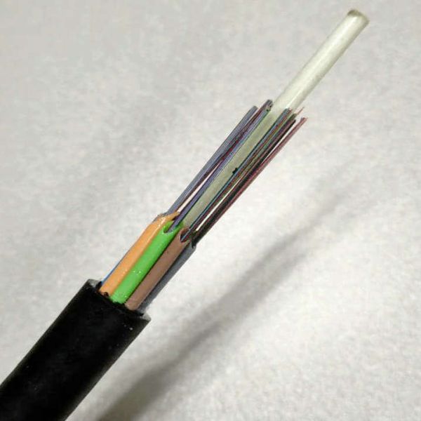 Cable de fibra óptica monomodo GYFTY 24 36 72 núcleos