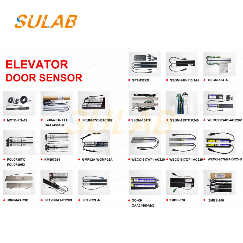 WECO Elevator Light Curtain For Car Door Anti‑Pinch Safety Protection Spare Part WECO 917A61‑AC220V