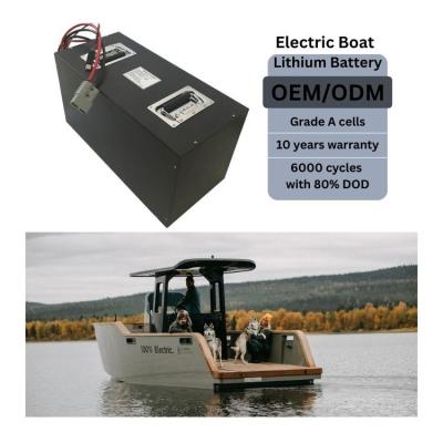 Waterproof Marine Lithium Battery 48V 314Ah 16KWh Small Electric Boat Battery