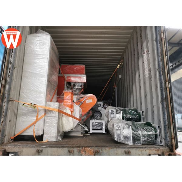 Belt Type 2T/H Poultry Pellet Feed Plant 60KW 15mm Feed