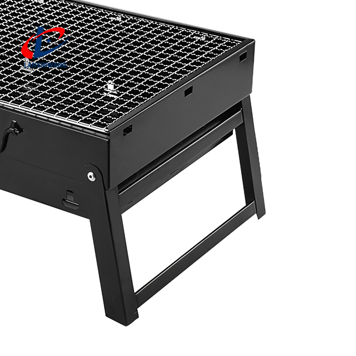 Cold Rolled Steel Folding Custom Barbecue Grill for Outdoor Camping