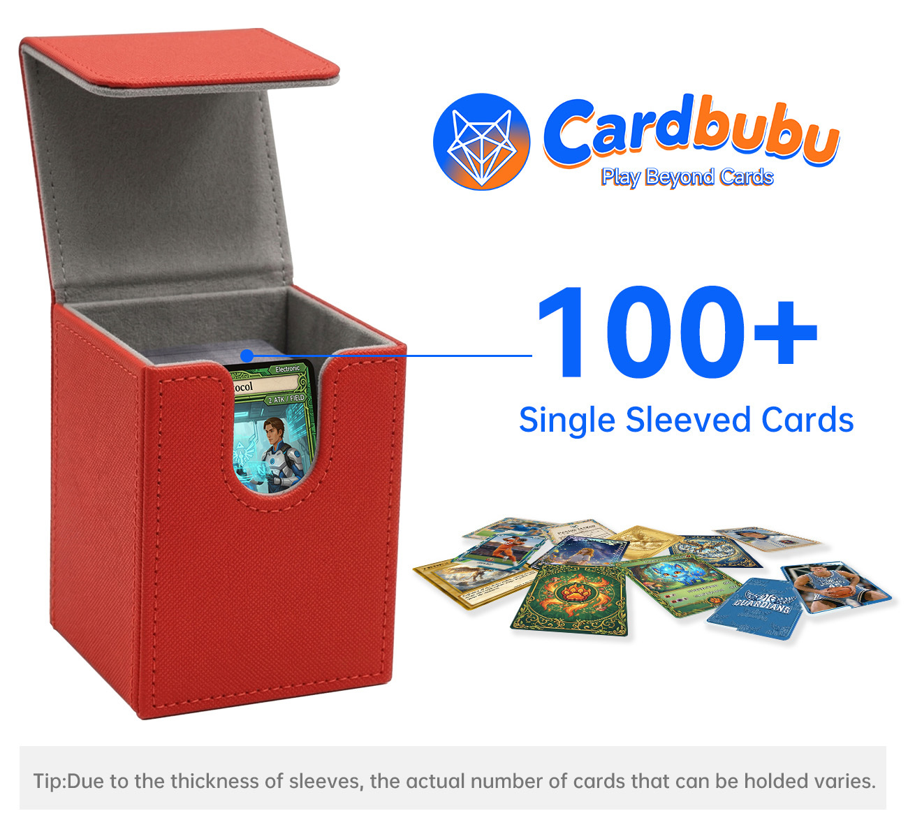 Customer'S Logo Mtg Card Holder Box Magnetic 4.13inch Magic Card Boxes
