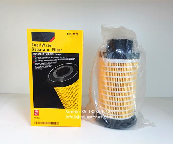 Engine Diesel Fuel Water Separator Filter filter 436-7077 4367077 for excavator engine part Filter diesel