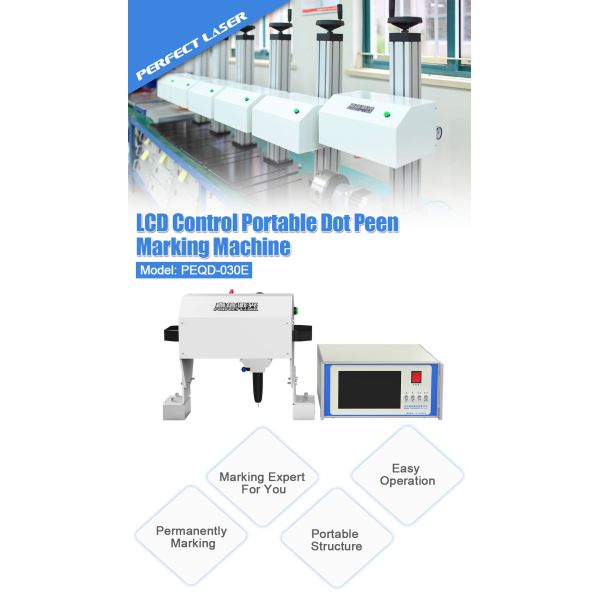 HRA 92 Alliage dur en acier inoxydable en aluminium Handheld Dot Peen Marker