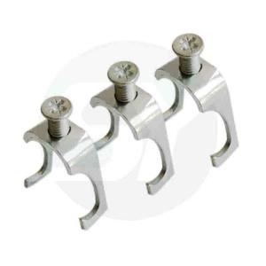 Rigidité élevée adaptée aux besoins du client de bride de conduit de contrefiche d'acier inoxydable