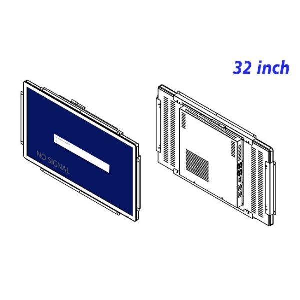 32-Inch Screen for Industrial Monitoring and Smart City Projects