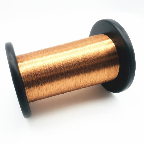 O ímã de ligamento Solderable do auto do poliuretano 155 de 0,3 milímetros esmaltou o fio de cobre