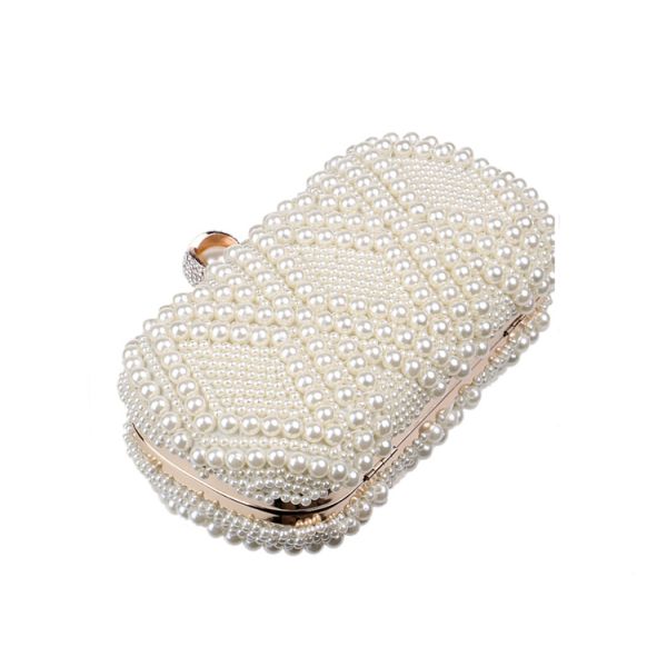 Cross-border new pearl dinner bag European and American lady banquet bag celebrity dress evening bag