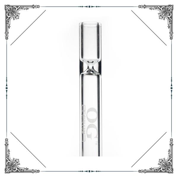 4 Inches Glass Chillums For Smoking Pipes Thick TubeClear Pipe