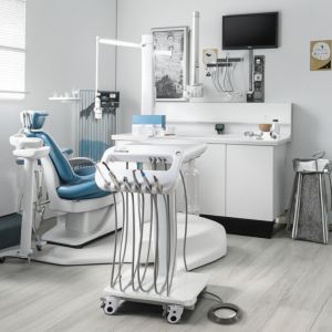 Factory Price Mobile Dental Cart with Strong Suction Dental Clinic Equipment Functional Dental Therapy Trolley