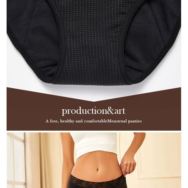 Detachable Adjustable Leak Proof Period Underwear Plus Size Incontinence Underwear