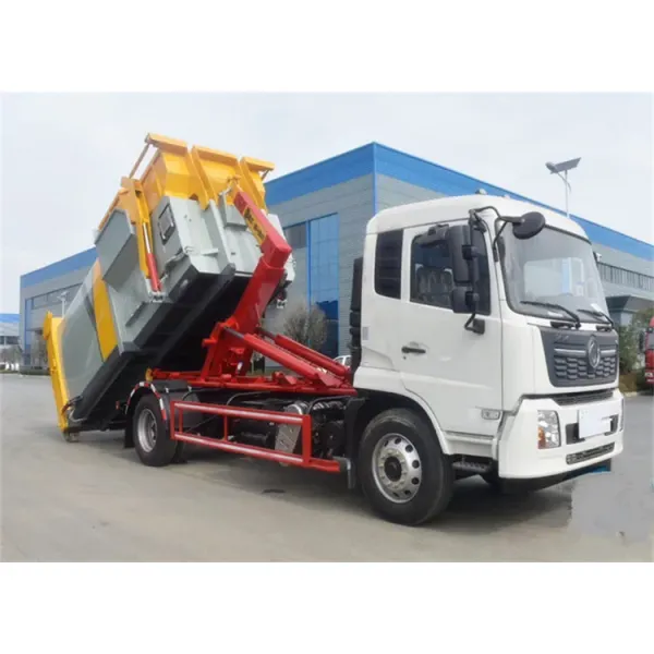 12 ton Hook-Arm Garbage Truck