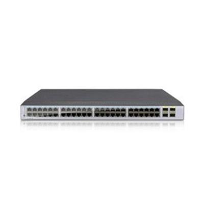 Comutador GE RJ45 de 48 portas, 4 portas, 10G SFP, 2 portas, 40G QSFP, com 2*FAN e entrada do lado da porta