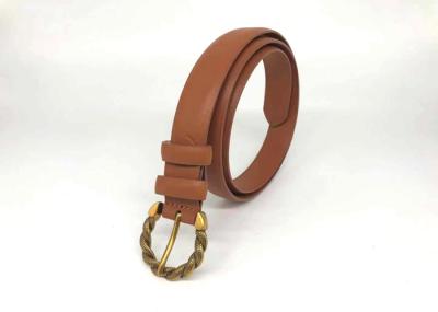 Solid Pin Buckle Width 25mm Waist Dress Belts For Jeans Pants