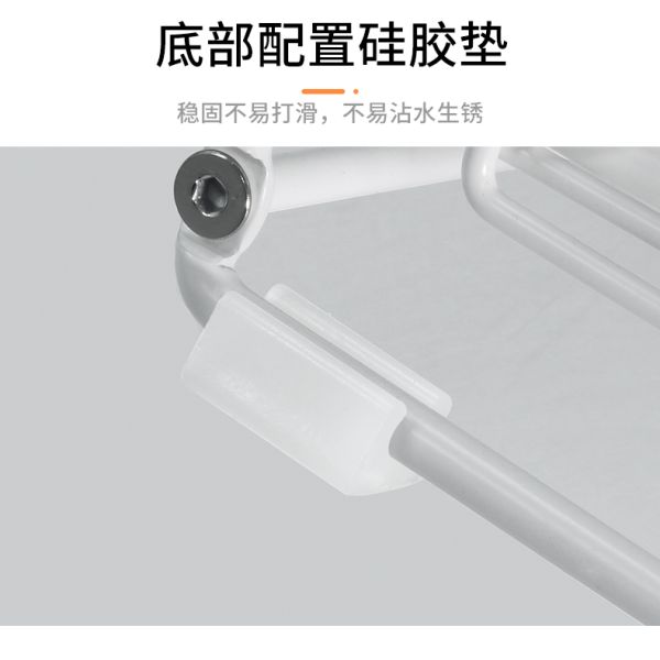 Upgraded Foldable Push-pull Metal Double-layer Bathroom Storage Organizer Under Sink Storage Rack for Kitchen Cabinet Countertop
