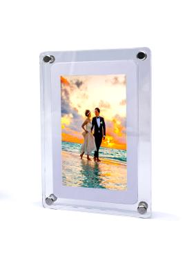 7-inch Screen Size Wifi Cloud Digital Frame with Arcylic Frame Material and Didital Frame Card Type