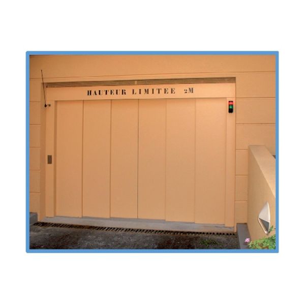 Opening Width 700*1300mm Floor Landing Door Center-Opening Doors for Elevator Lift